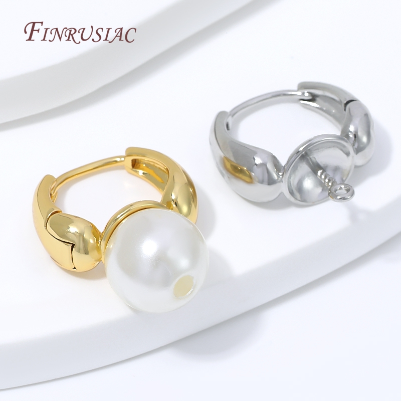 Pearl Earring Stud - Швензы для создания серёжек,серег-колье с жемчугом,
