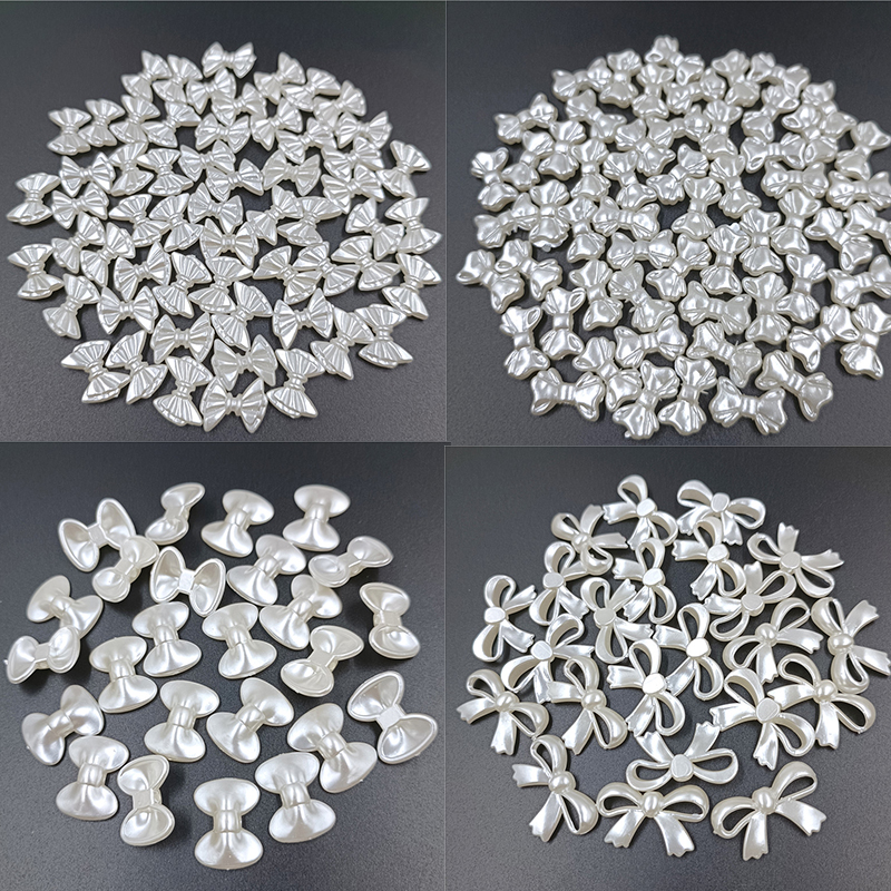 Pearl Earring Stud - 20 шт./пакет акриловая лента с бантом