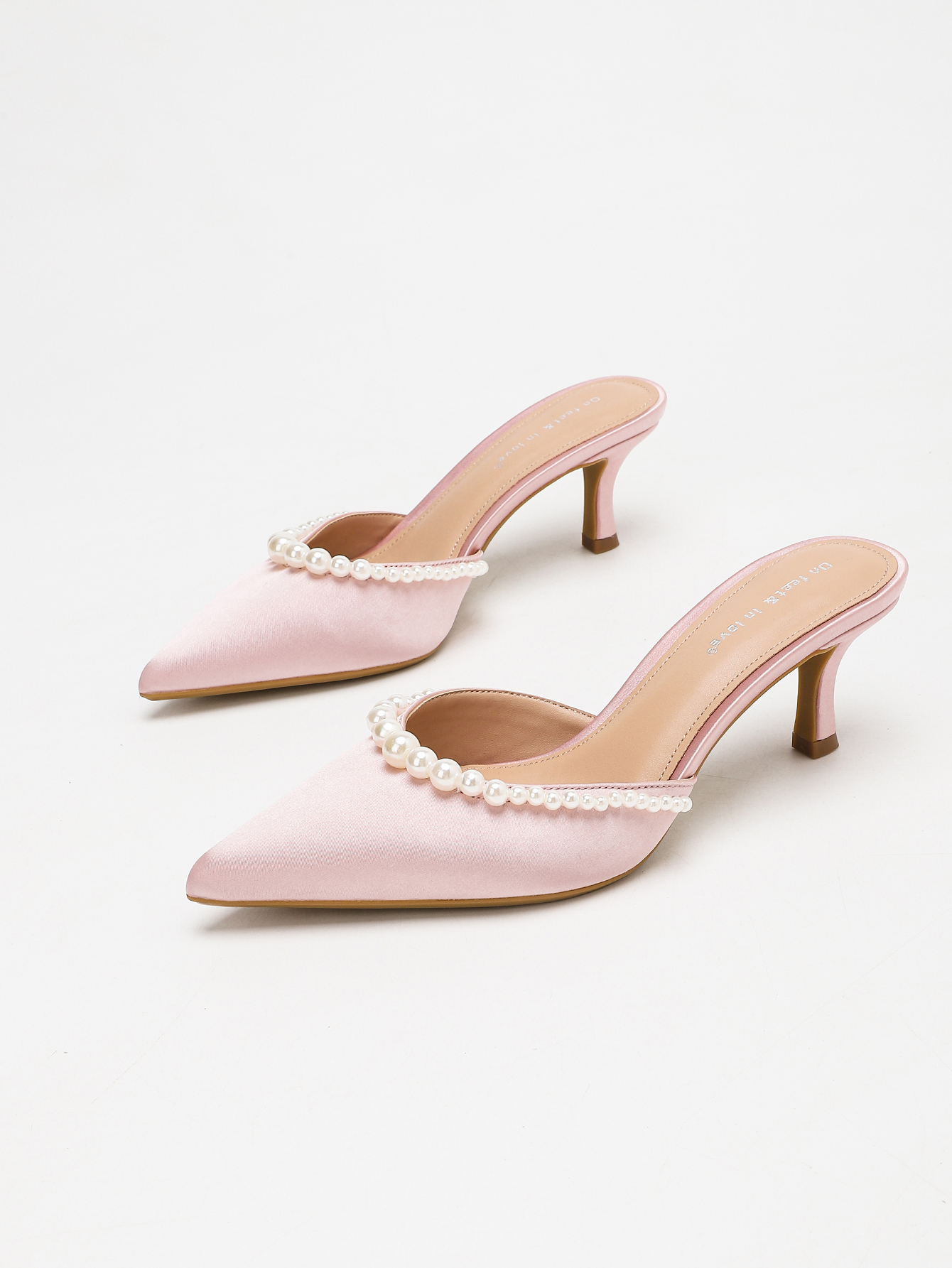 Kitten Heel Women - Женские свадебные мюли 2026 года: розовые,