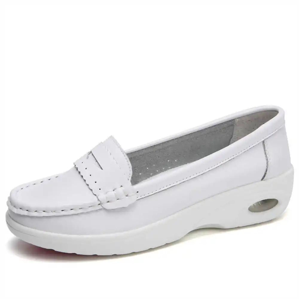 Белые кроссовки без шнуровки н – обзор и цена Formal Women Daily Wear Slippers