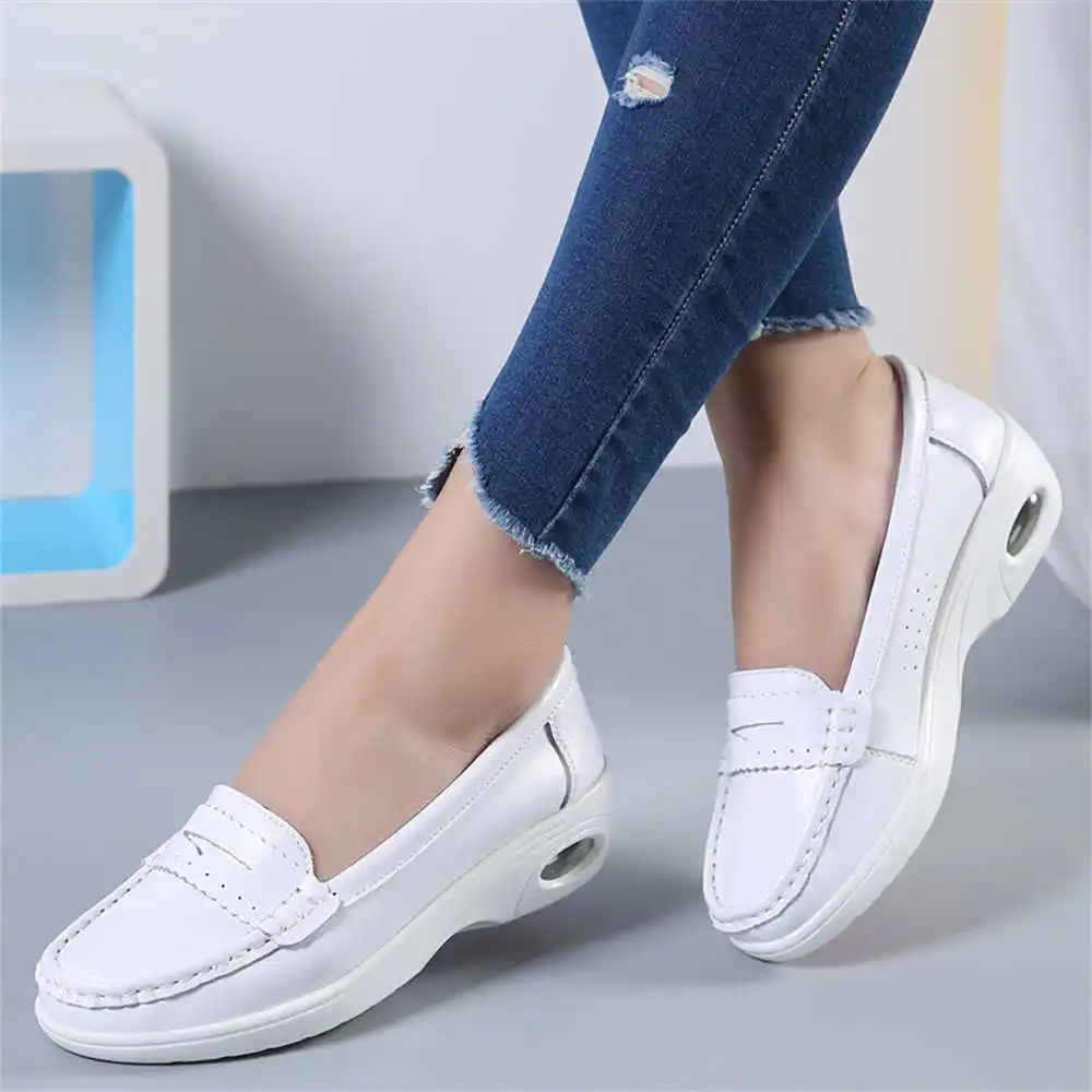 Белые кроссовки без шнуровки н – обзор и цена Formal Women Daily Wear Slippers
