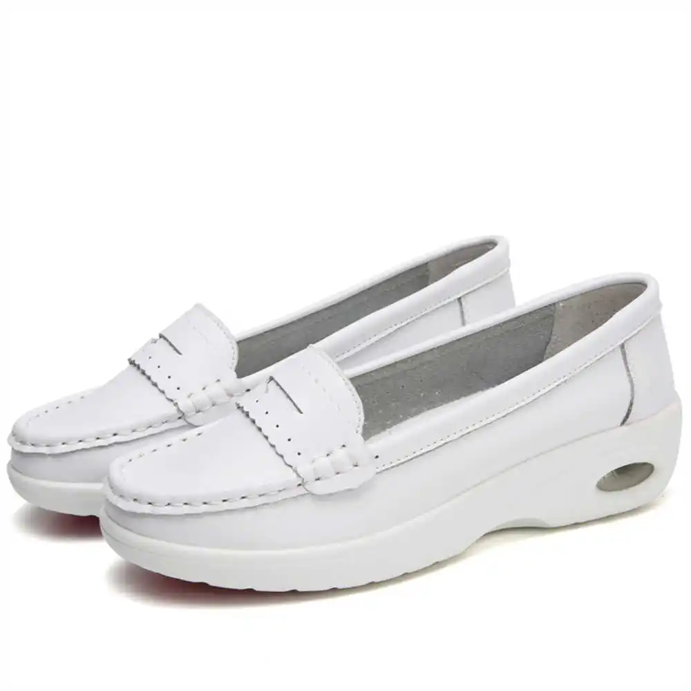 Белые кроссовки без шнуровки н – обзор и цена Formal Women Daily Wear Slippers
