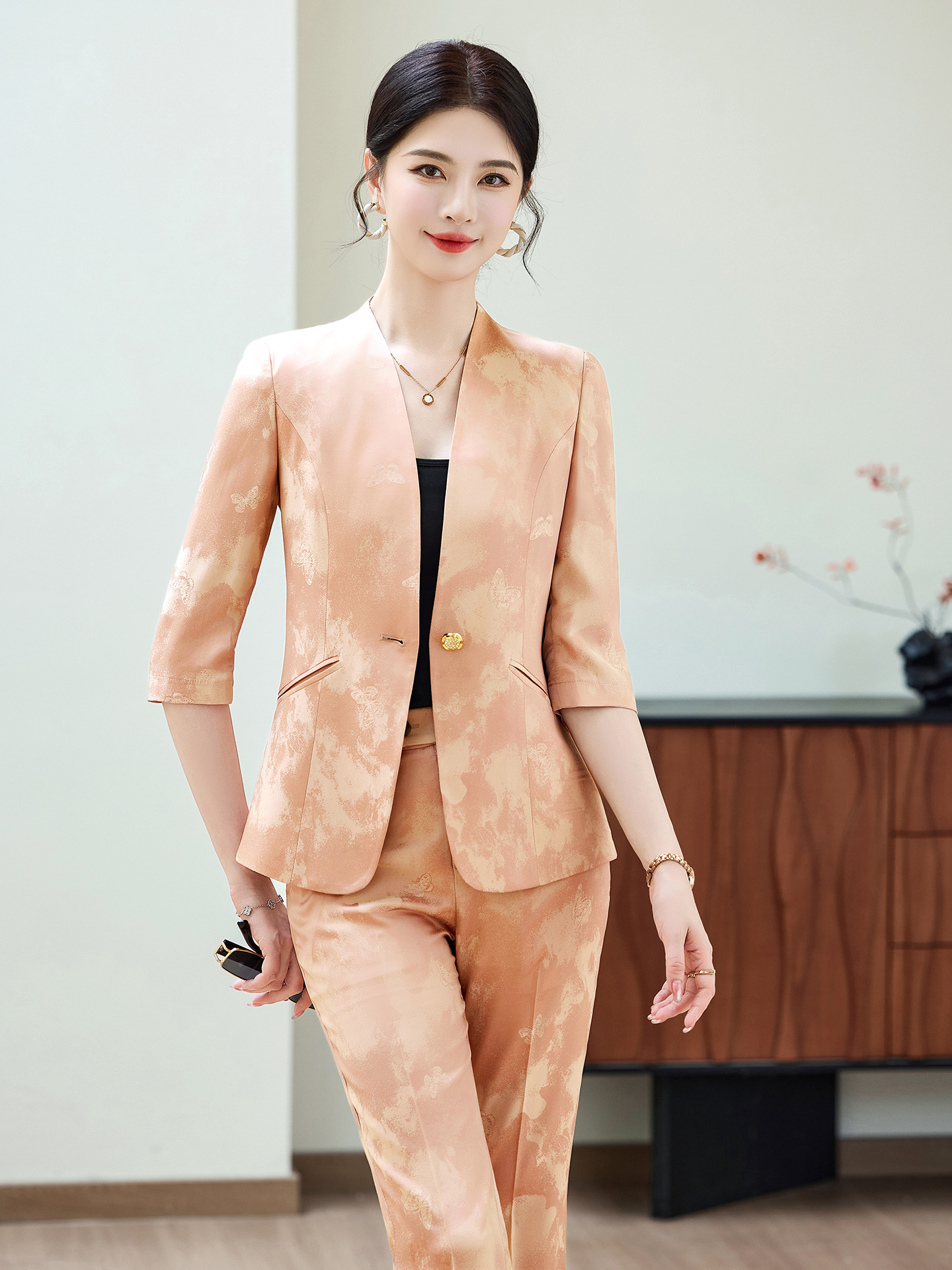 Модный офисный костюм для женщ – обзор и цена Women Formal Wear Blazer Set