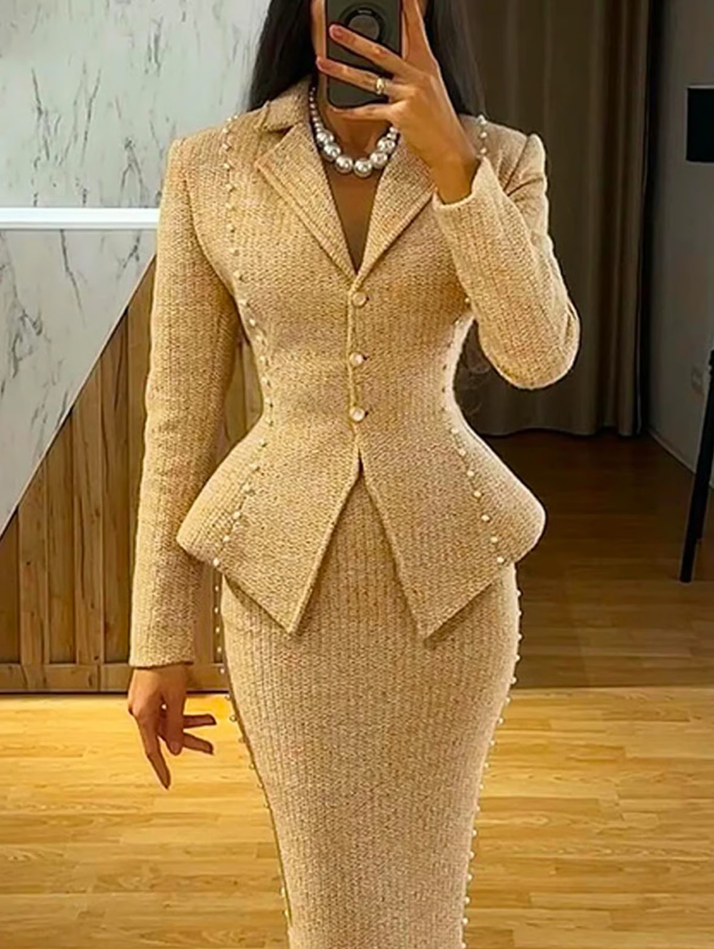 Хлопковые женские комплекты бл – обзор и цена Women Formal Wear Blazer Set