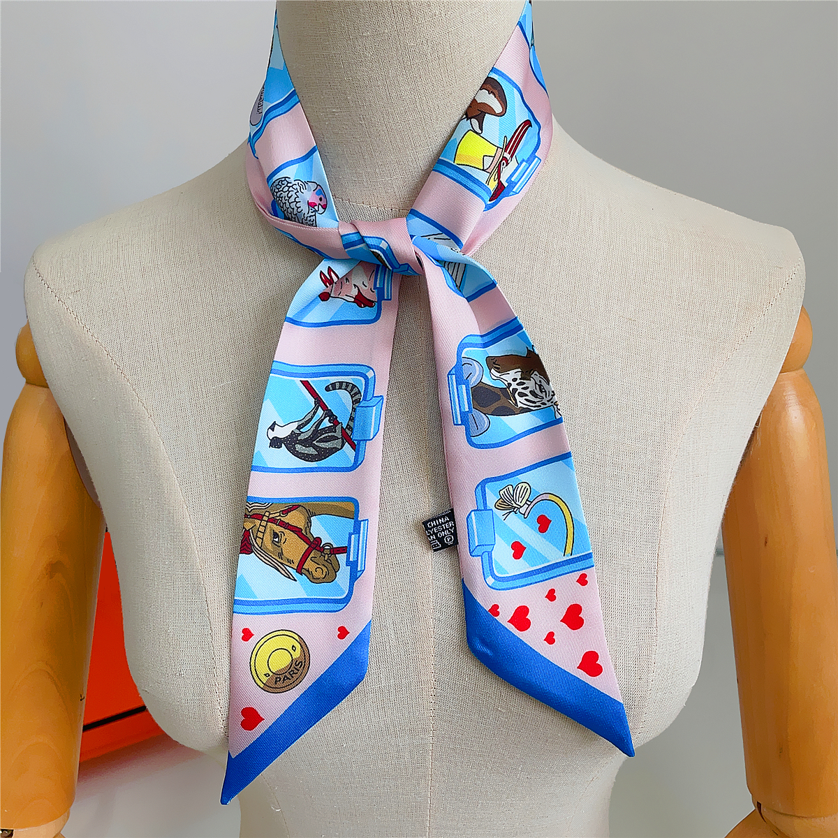Брендовый дизайн, саржевый 100 – обзор и цена Scarf Silk Neck