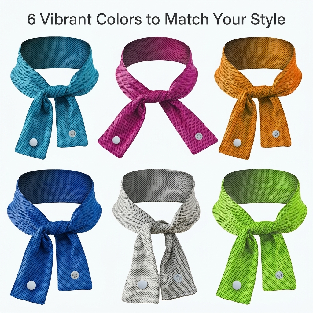 Охлаждающий шейный платок-банд – обзор и цена Scarf Silk Neck