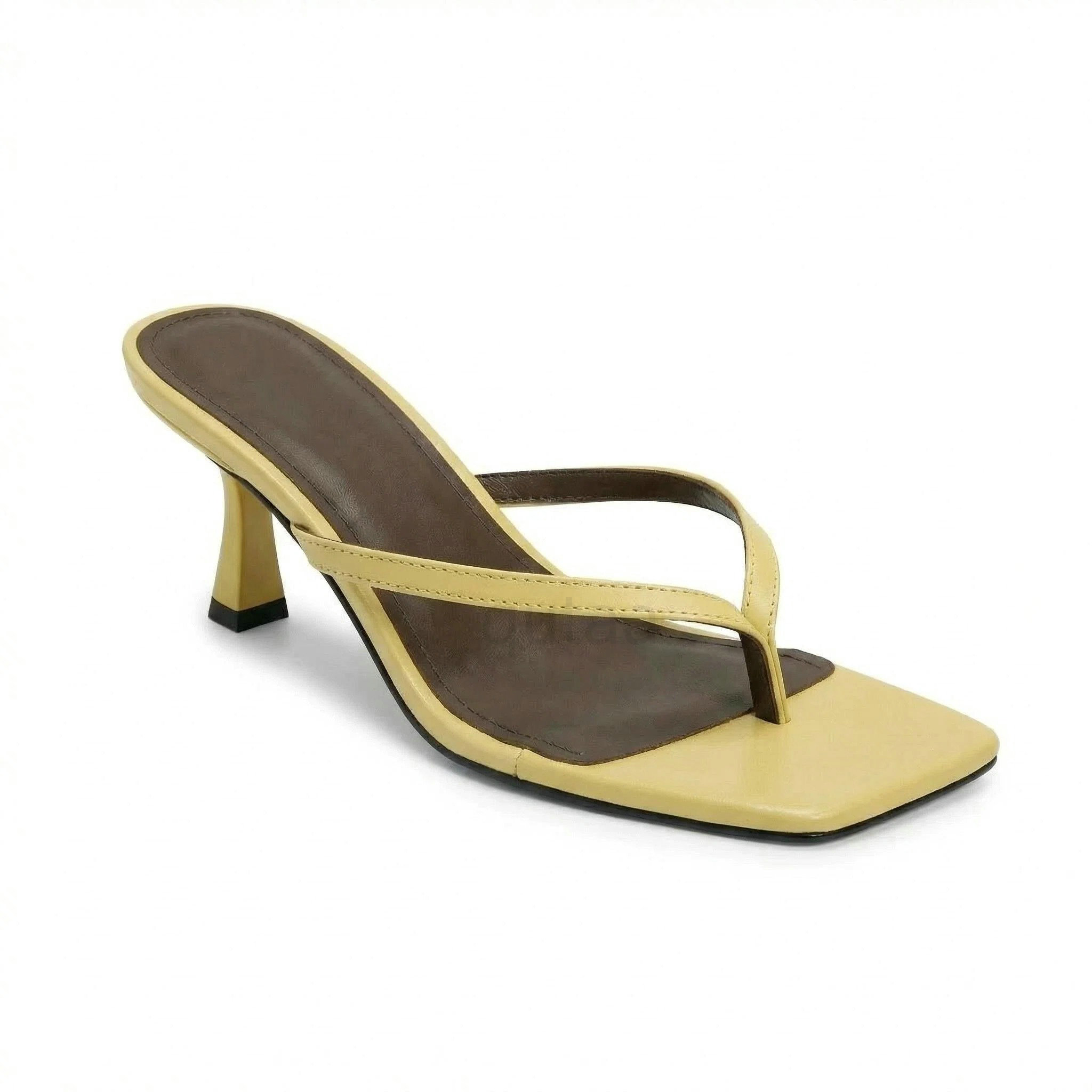 Модные шлепанцы QUTAA, женские – обзор и цена Kitten Heel Women