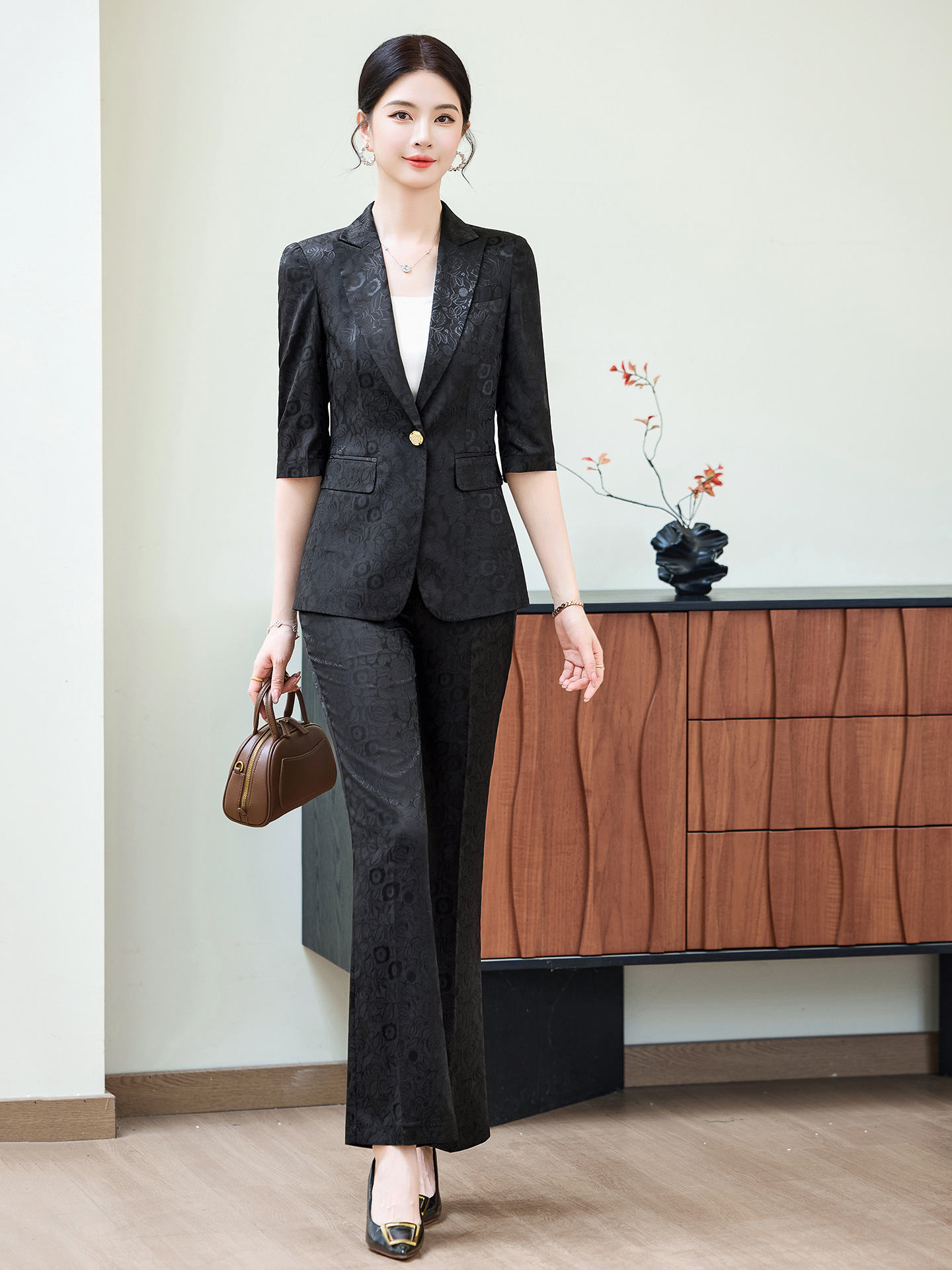 Модный абрикосовый деловой кос – обзор и цена Women'S Office Formal Wear For Ladies
