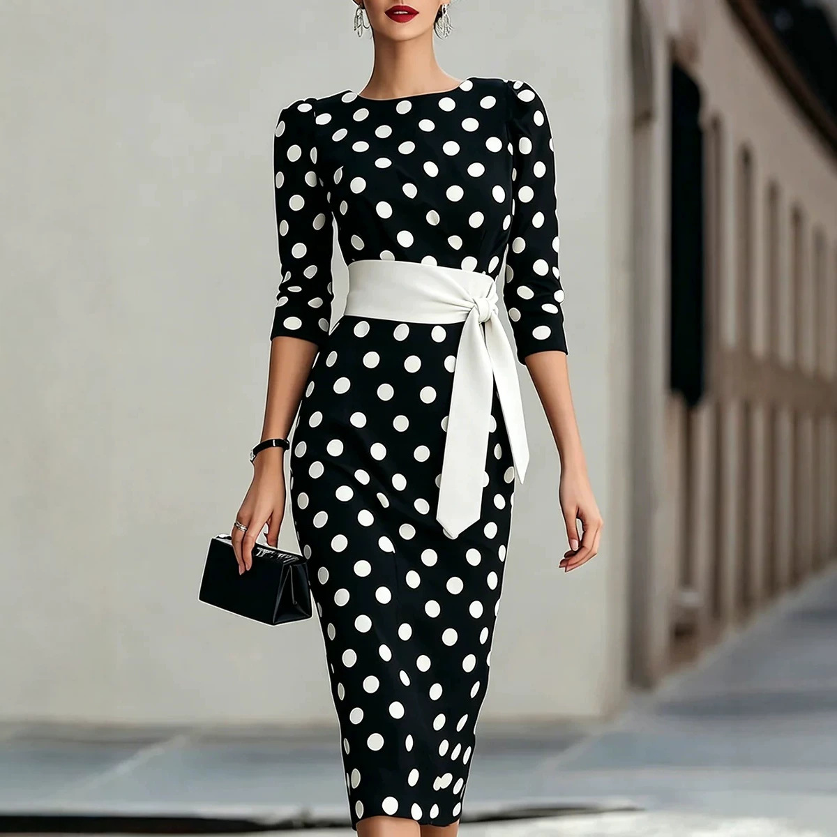 Элегантное женское черно-белое – обзор и цена Women Formal Office Wear Tops