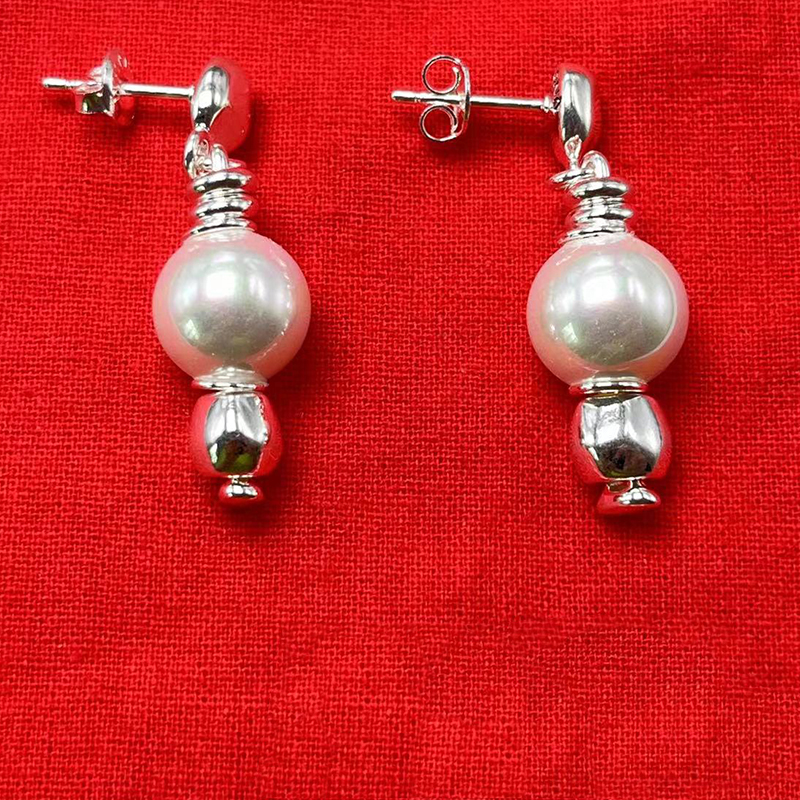 Ювелирный комплект ручной рабо – обзор и цена Pearl Earring Stud
