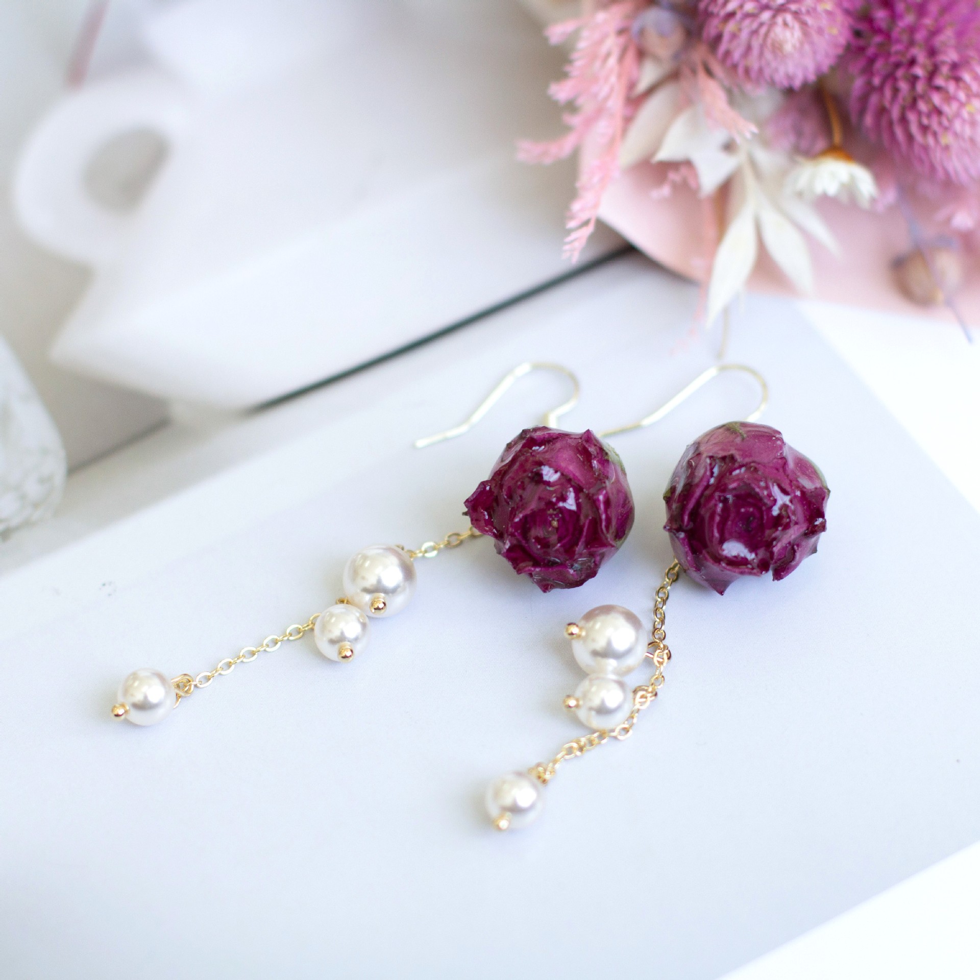 Элегантные серьги-кисточки с ж – обзор и цена Pearl Earring Stud