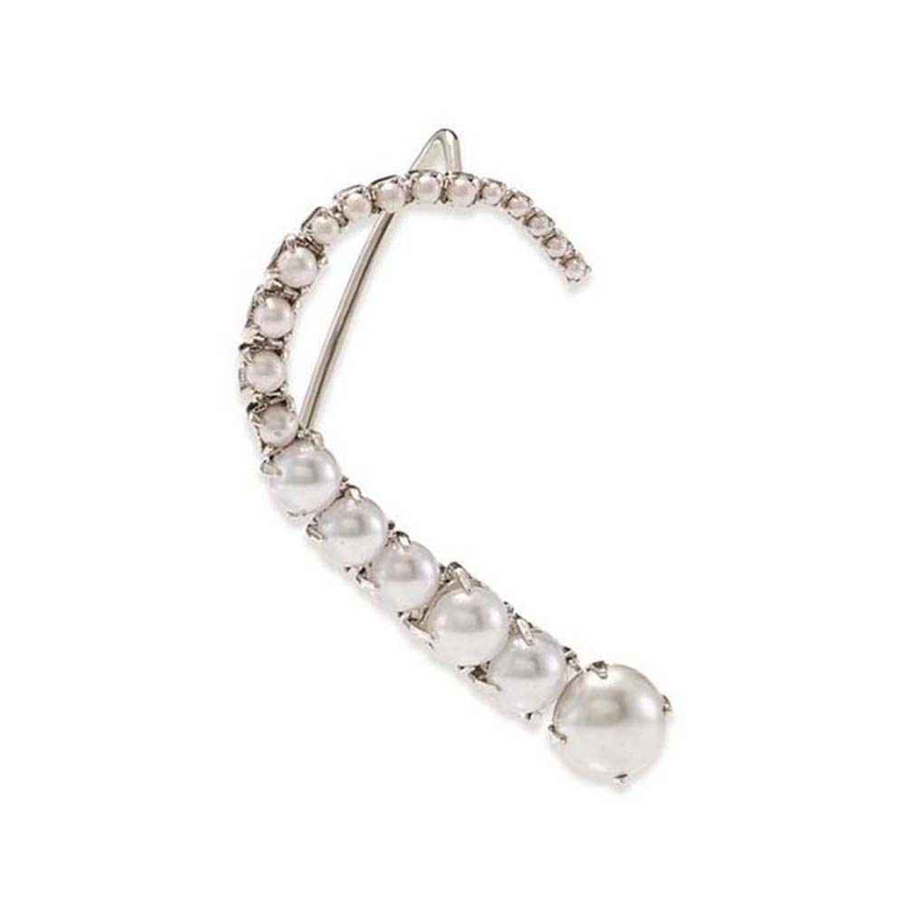 Жемчужные клипсы Stonefans для – обзор и цена Pearl Earring Stud