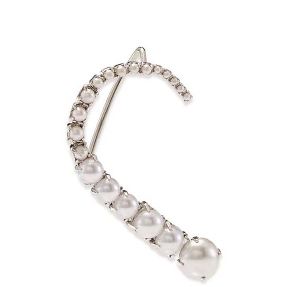 Жемчужные клипсы Stonefans для – обзор и цена Pearl Earring Stud