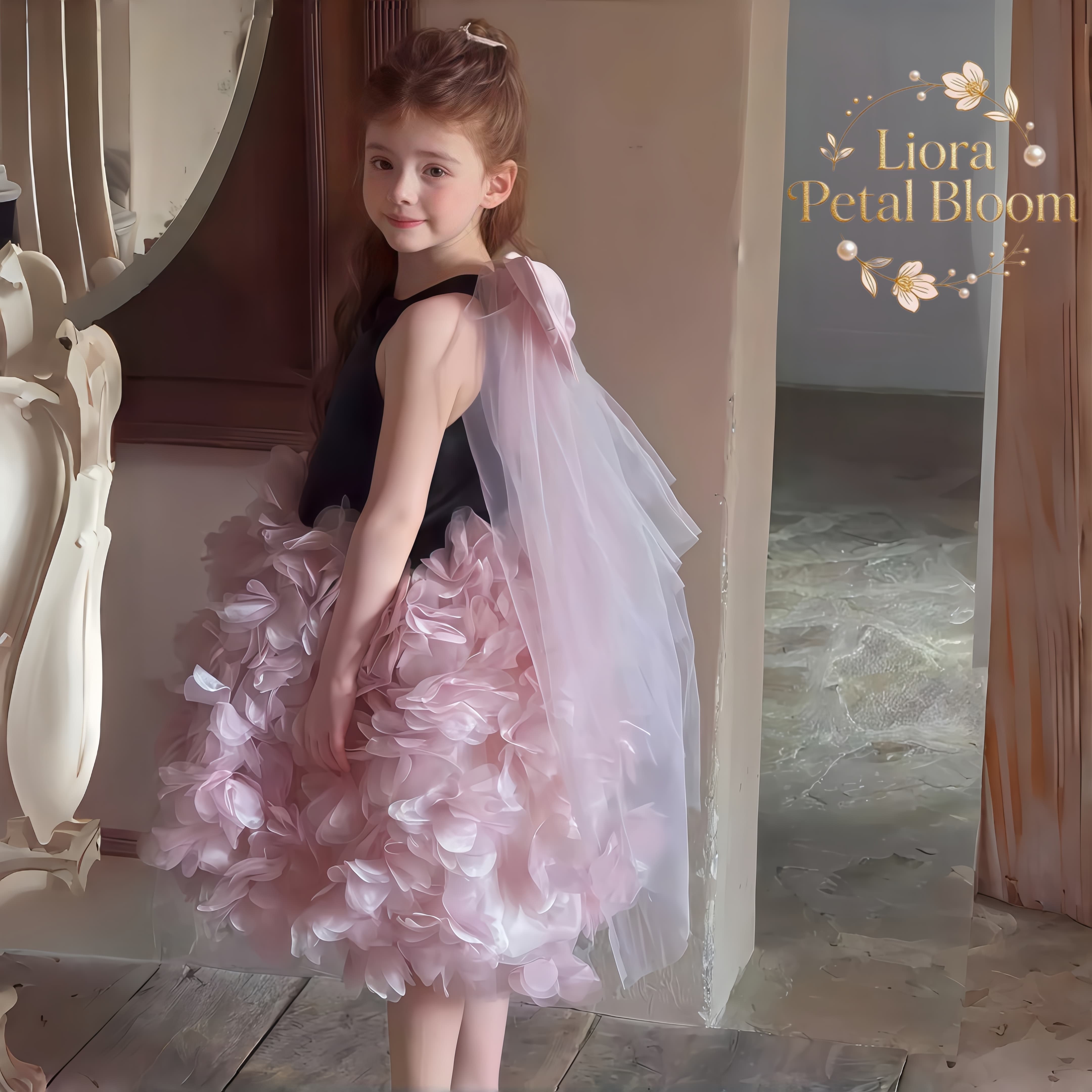 Черное тюлевое платье с цветоч – обзор и цена Formal Attire Woman