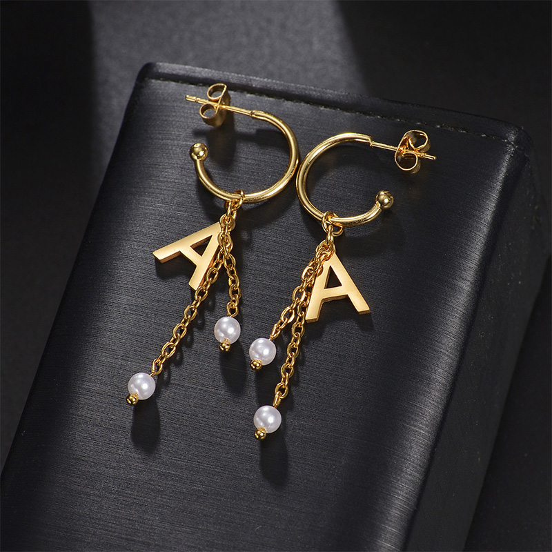 Серьги Auxauxme с индивидуальн – обзор и цена Pearl Earring Stud