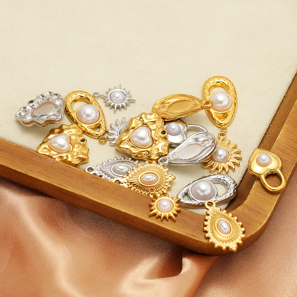 5 шт., ожерелье из нержавеющей – обзор и цена Pearl Earring Stud