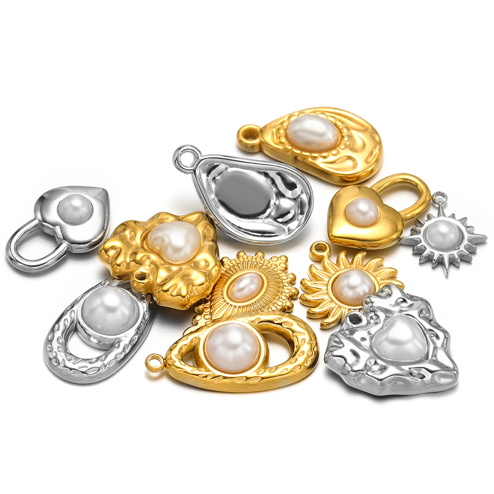 5 шт., ожерелье из нержавеющей – обзор и цена Pearl Earring Stud