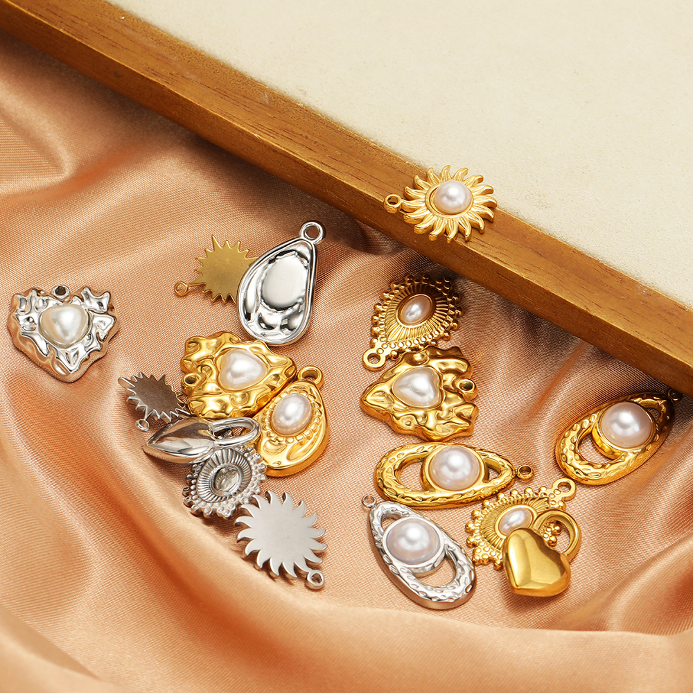 5 шт., ожерелье из нержавеющей – обзор и цена Pearl Earring Stud