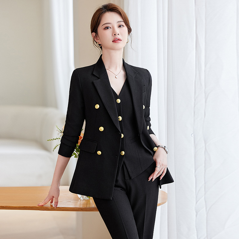 Темно-синий комплект костюма д – обзор и цена Women Formal Wear Blazer Set