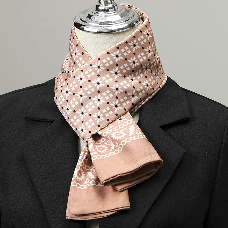 Мужской шарф, имитация шелка,  – обзор и цена Scarf Silk Neck
