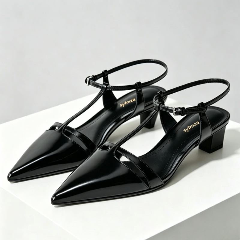 Женские туфли-лодочки из лакир – обзор и цена Kitten Heel Women
