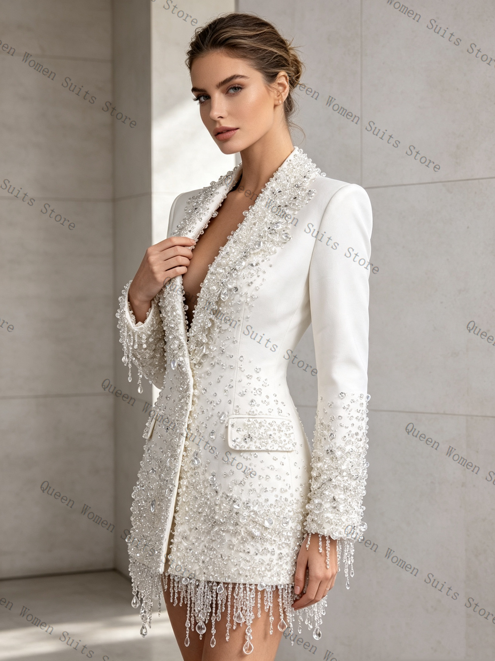 Элегантный женский костюм из 1 – обзор и цена Women Formal Wear Blazer Set