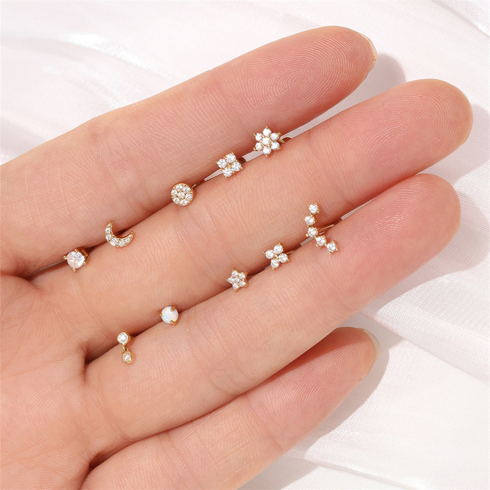 Серьги-гвоздики из циркония и  – обзор и цена Pearl Earring Stud