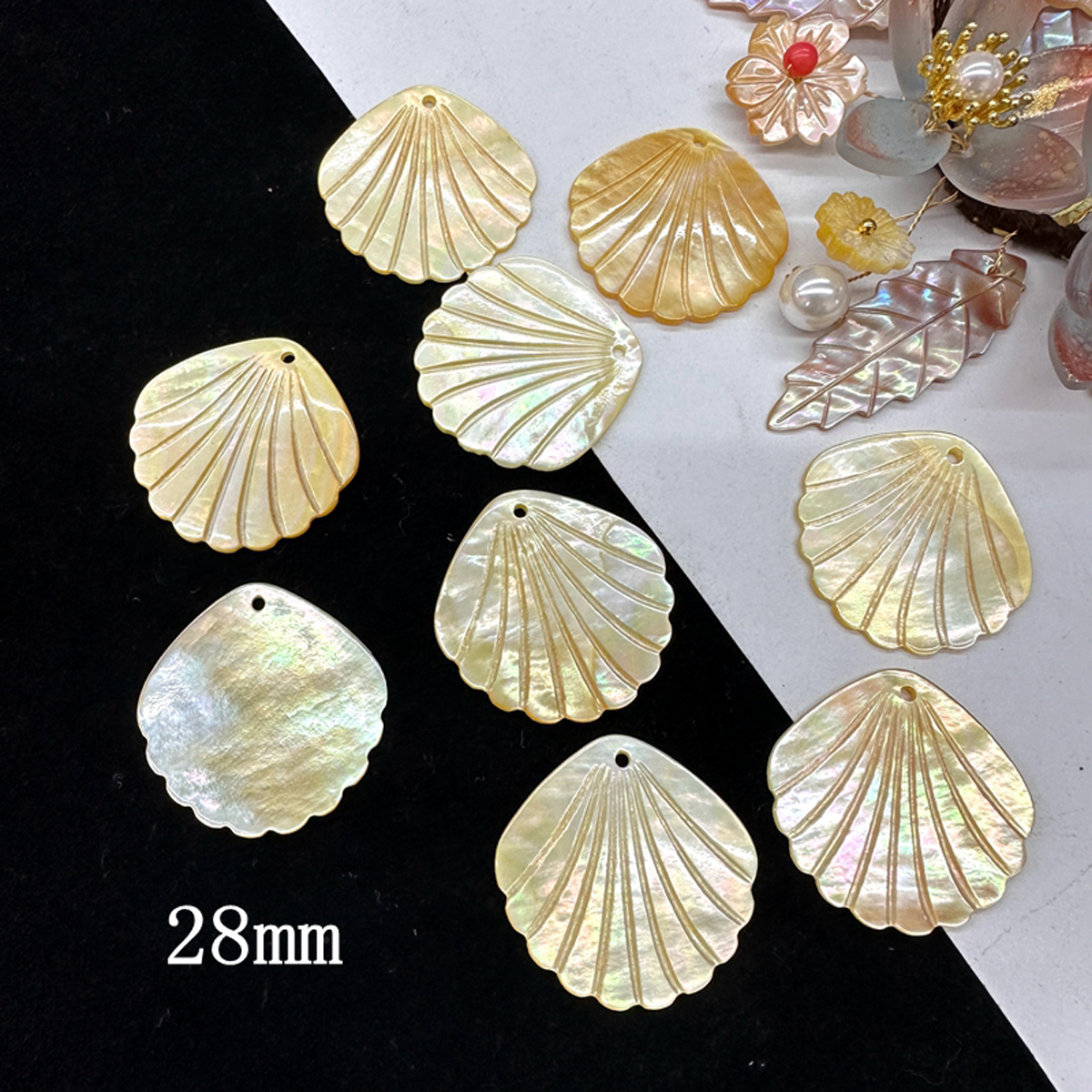 5 шт. натуральных перламутровы – обзор и цена Pearl Earring Stud