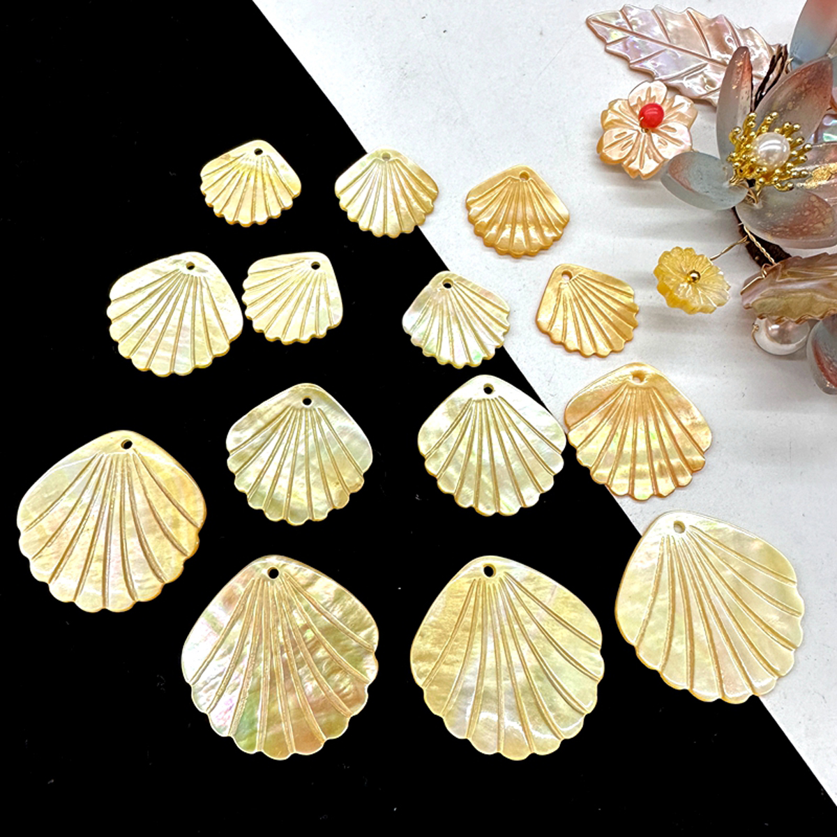 5 шт. натуральных перламутровы – обзор и цена Pearl Earring Stud