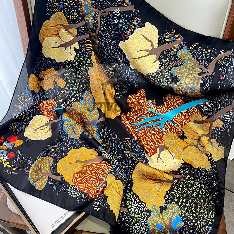 70x70 см женский шарф шелковый – обзор и цена Scarf Silk Neck