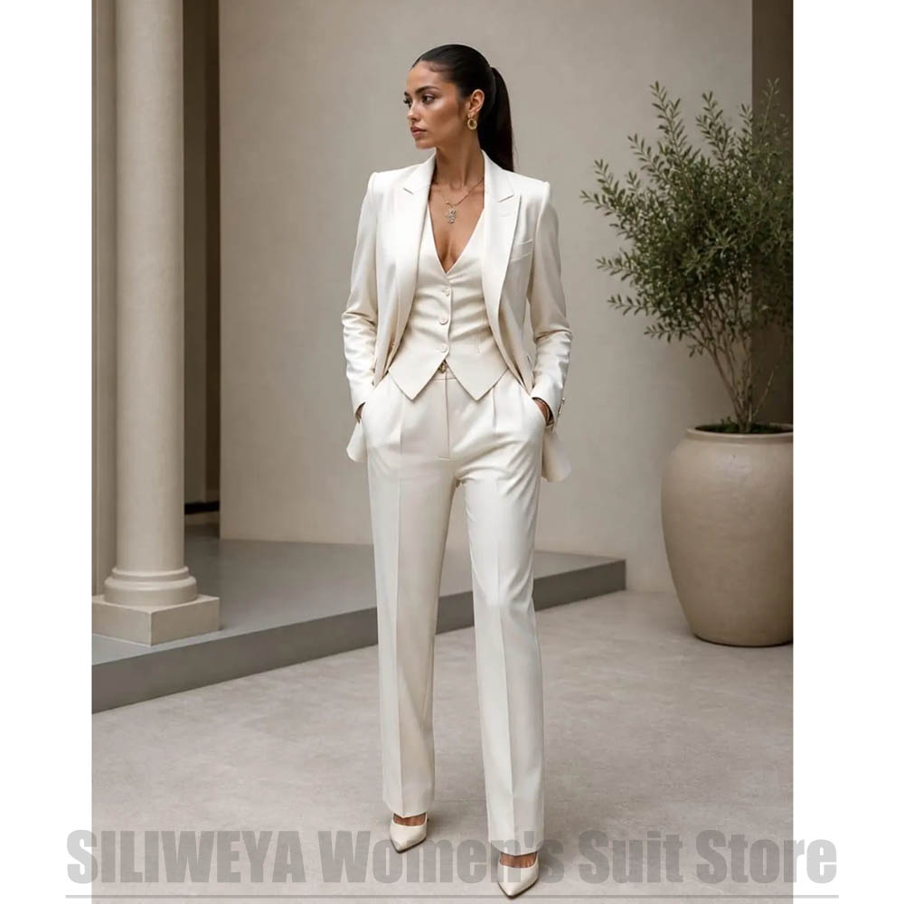 Женский костюм-тройка: пиджак, – обзор и цена Women Formal Wear Blazer Set