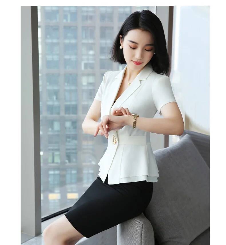 Формальная униформа, пиджаки,  – обзор и цена Women Formal Office Wear Tops