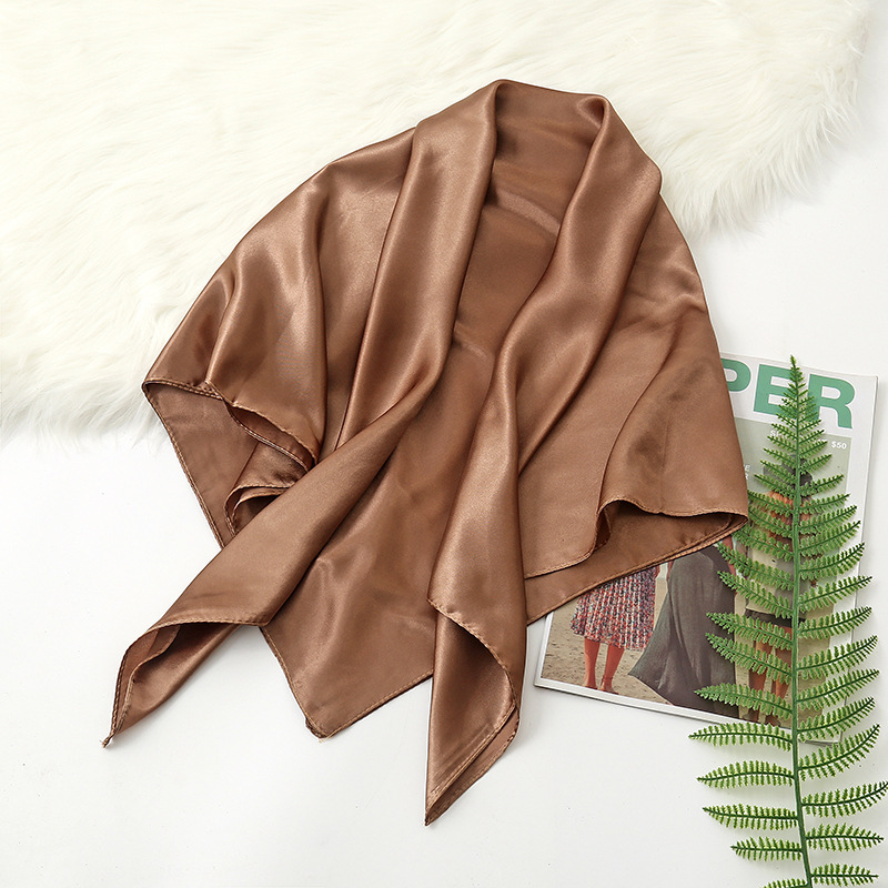 90 см однотонный шейный платок – обзор и цена Scarf Silk Neck